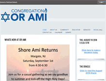 Tablet Screenshot of or-ami.org